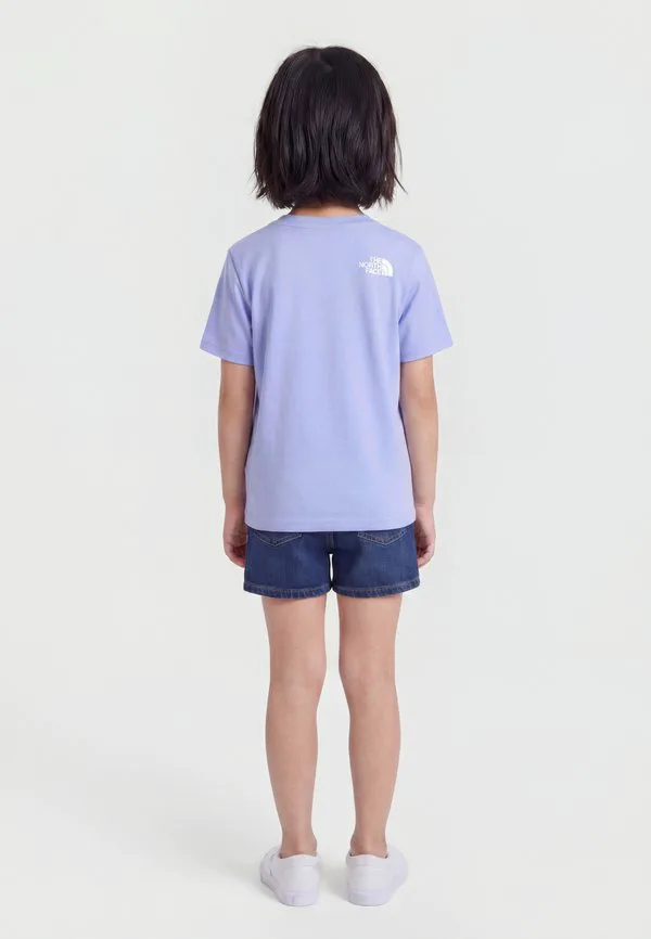 Футболка унисекс flex tee, базовая футболка The North Face, Periwinkle Glow — фото 2