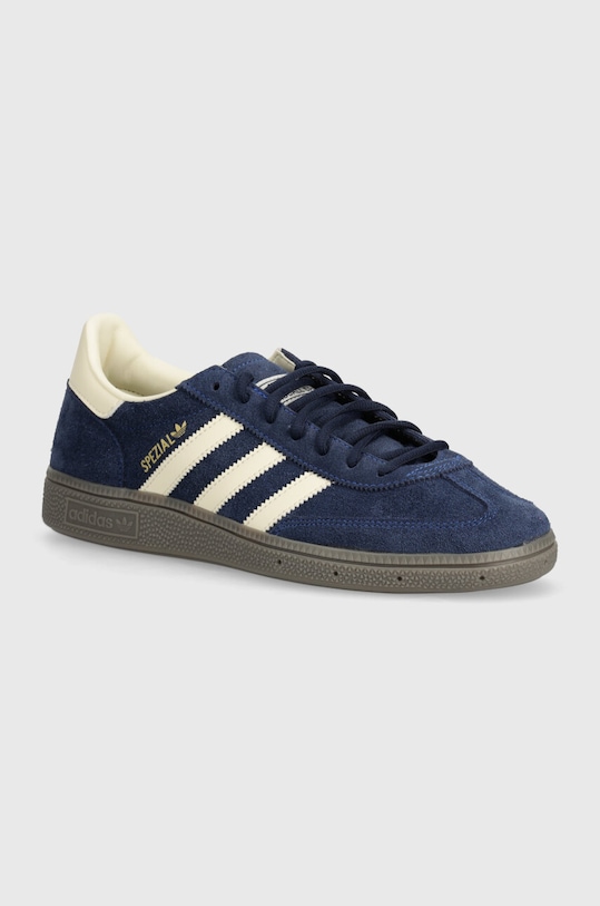 

Кожаные кроссовки Hanball Spezial Adidas Originals, темно-синий