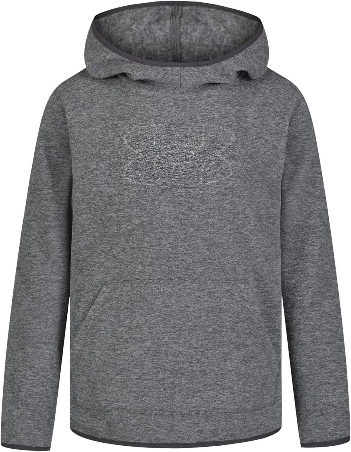 Детская толстовка с капюшоном, флисовая, Under Armour, модный серый микро