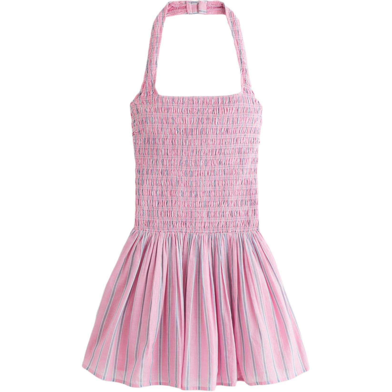 

Женское платье без рукавов Abercrombie＆Fitch, розовый