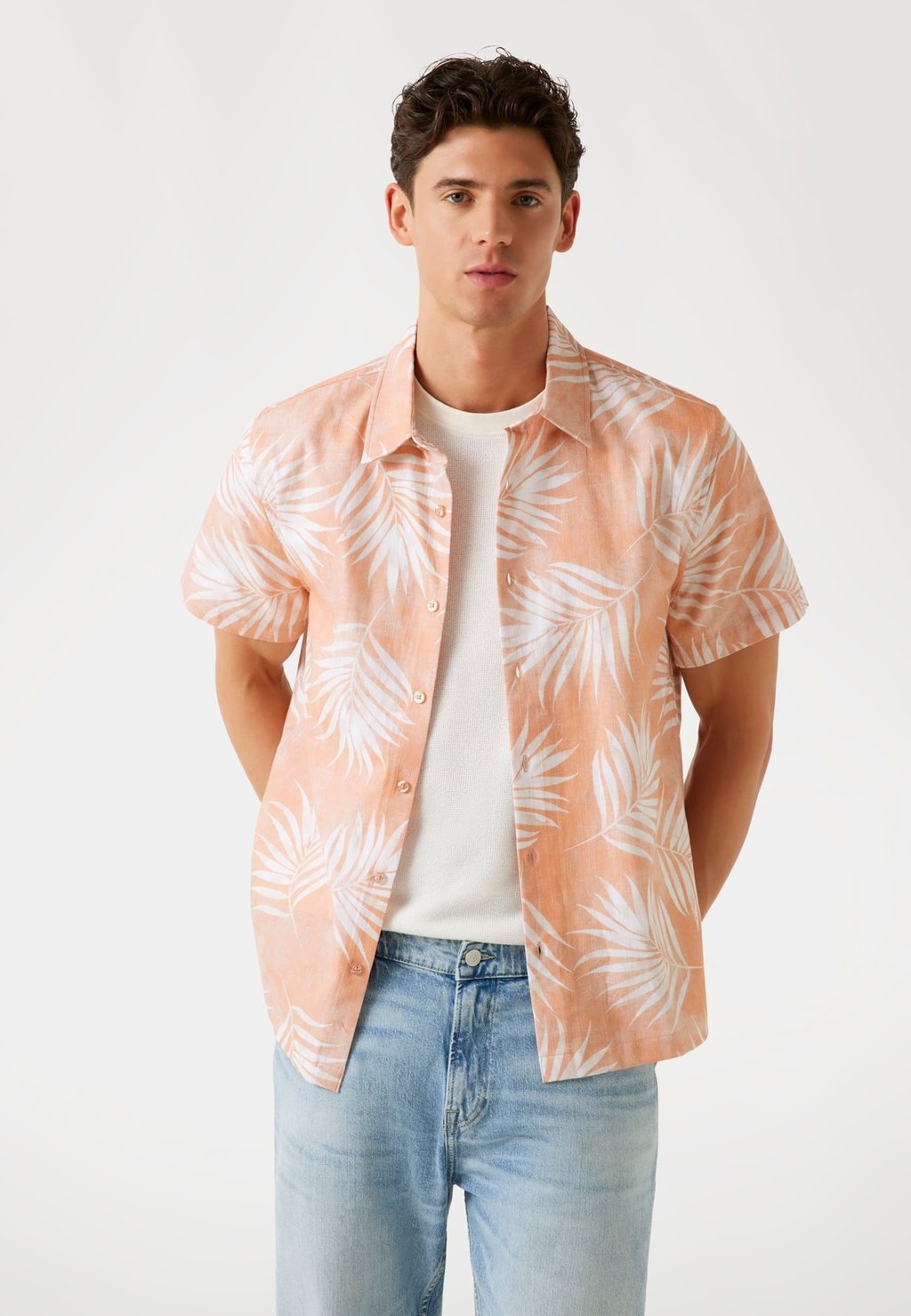 

Рубашка Guess, оранжевый
