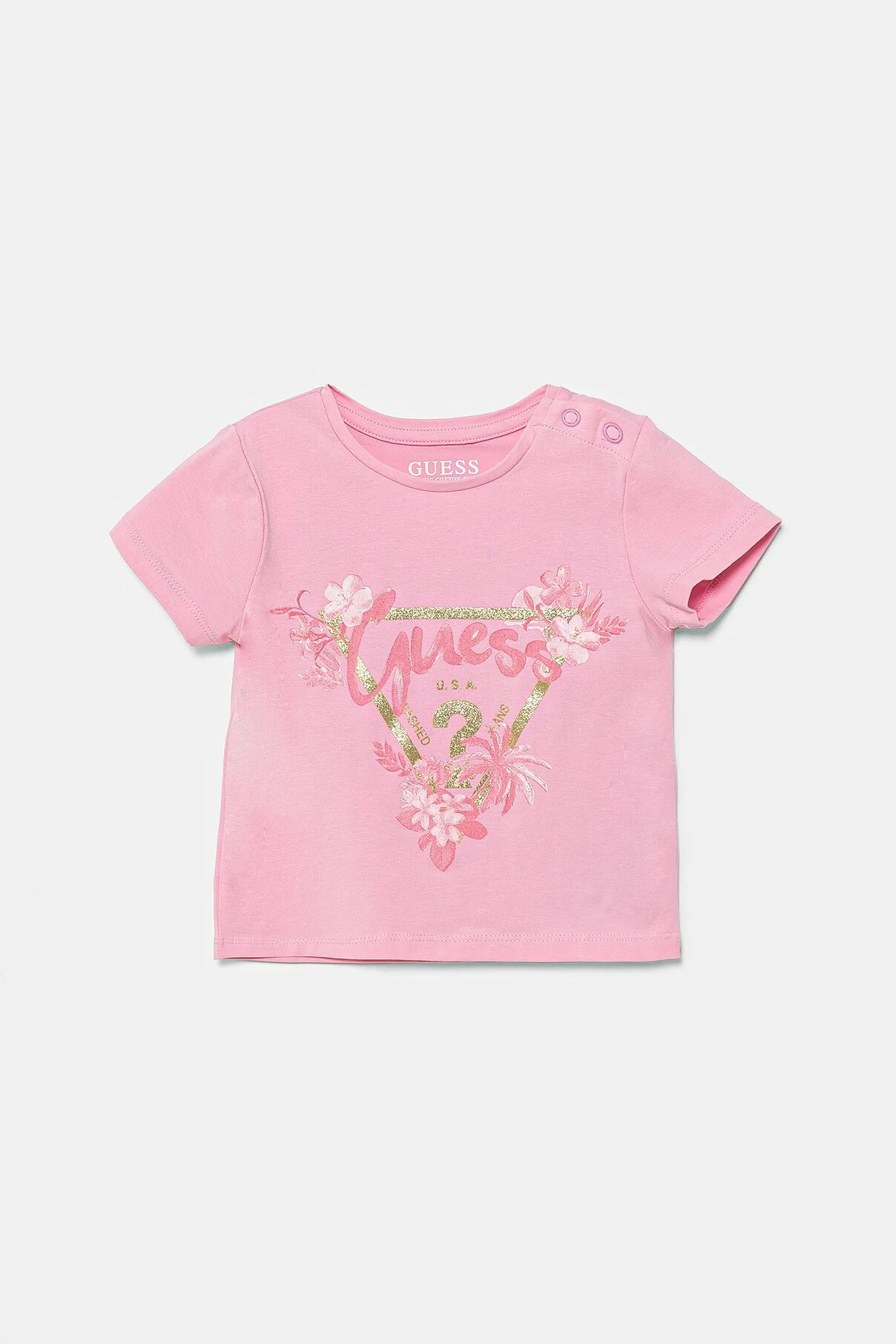 

Детская футболка Guess, розовый