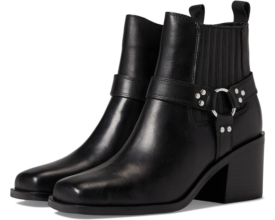 

Ботинки Steve Madden Wells Bootie, черная кожа