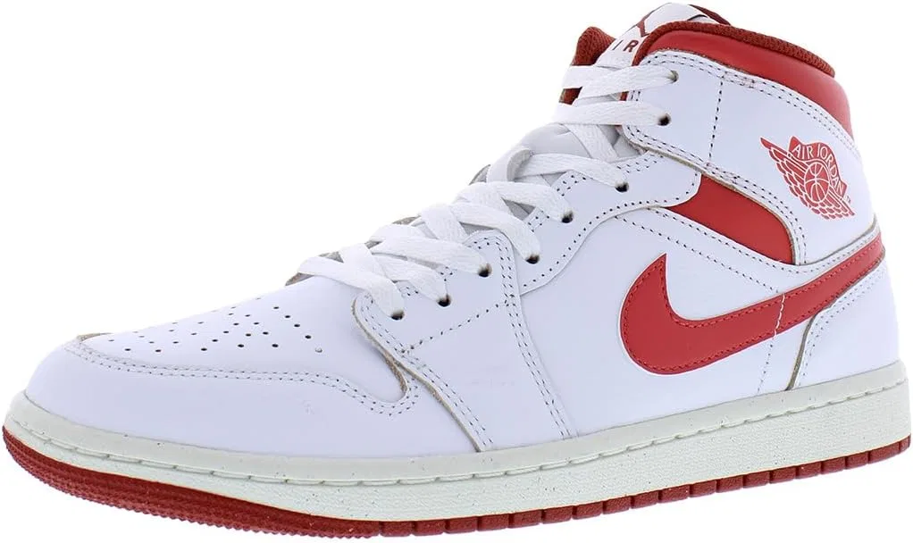Кроссовки мужские Nike Air Jordan 1 Mid Se, цвет White Lobster Dune Red Sail