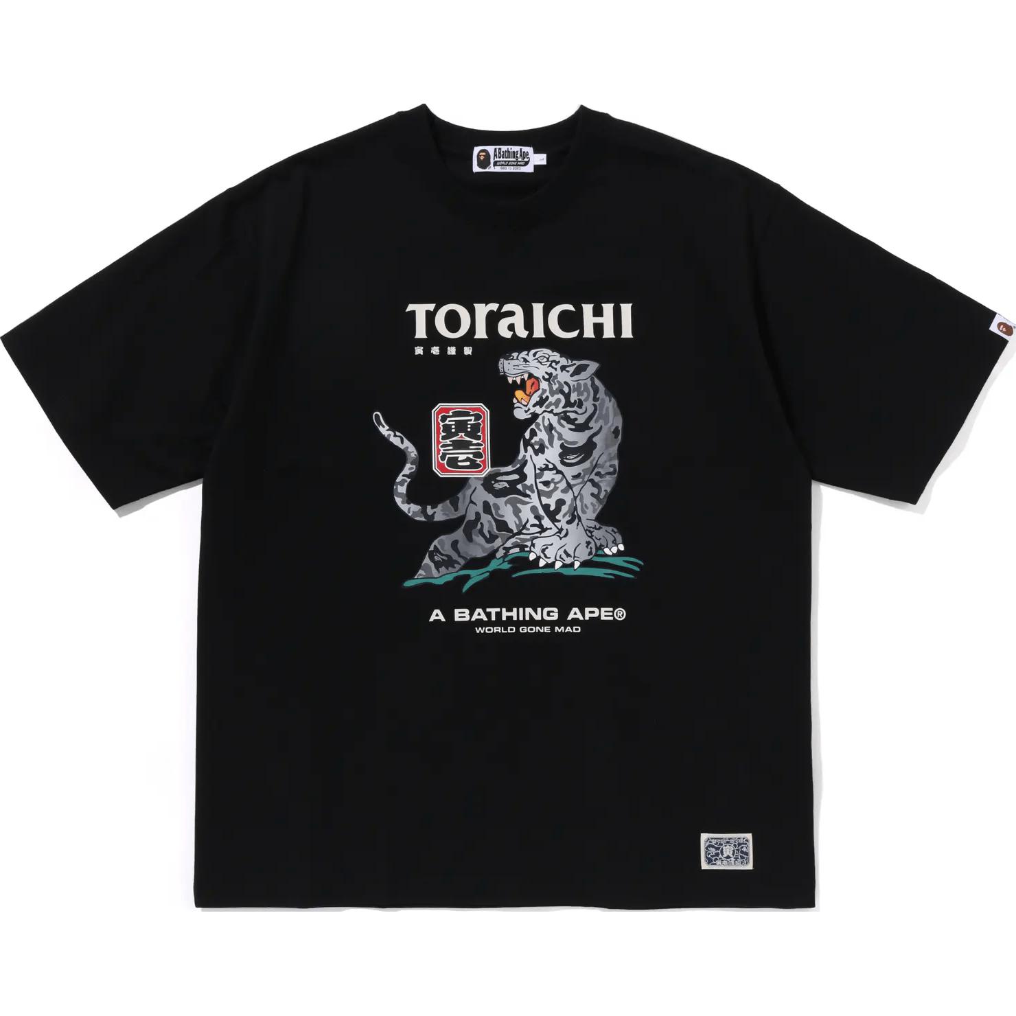 

Футболка TORAICHI Collaboration Unisex A BATHING APE, черный