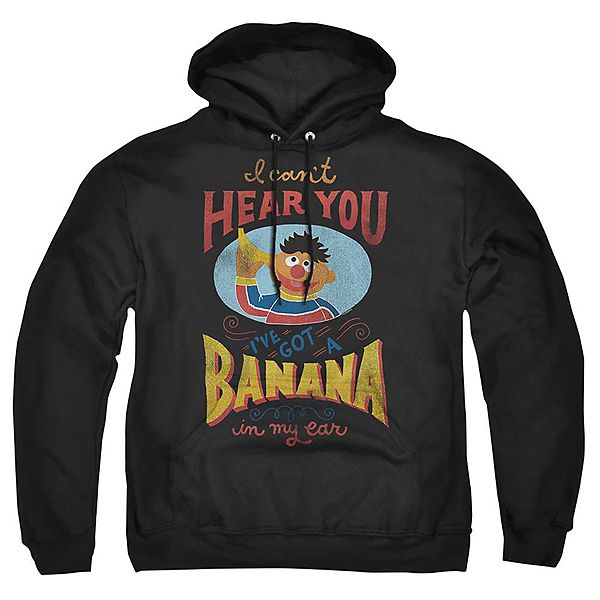 

Толстовка с капюшоном Sesame Street Ernie Banana in my Ear Licensed Character