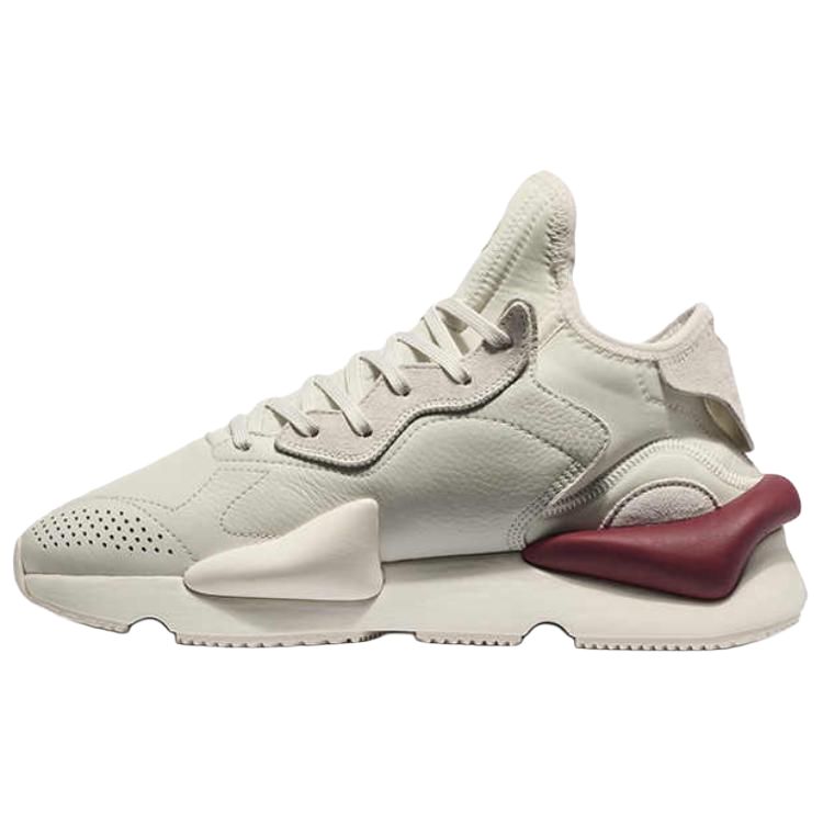 Кроссовки Y 3 Kaya с кожаными вставками Y-3, Beige Red