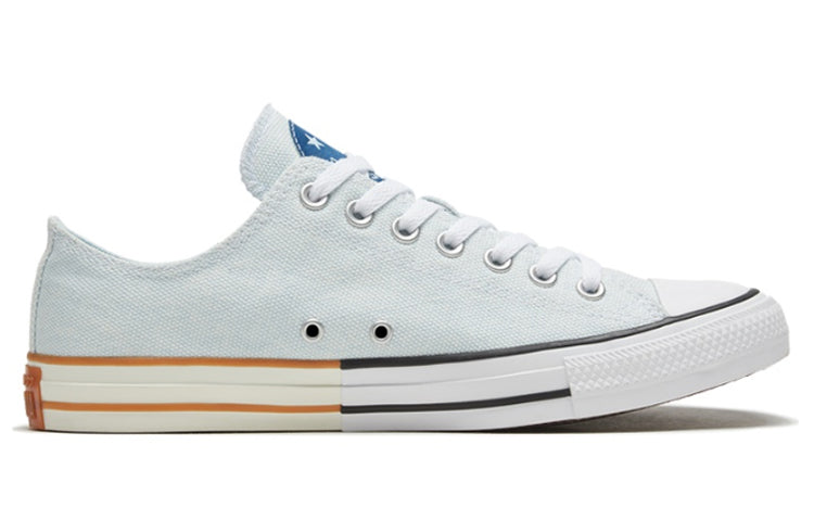 Кеды Converse Chuck Taylor All Star Low Top 'Blue', белый — фото 2