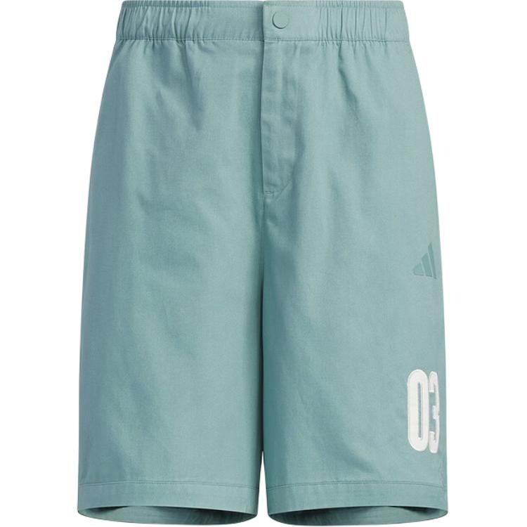 

Повседневные шорты мужские мятно-синие Adidas, мятно-голубой