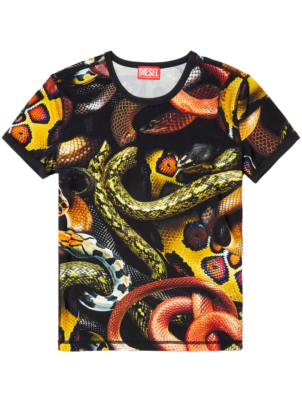 

Футболка New Year of the Snake Capsule DIESEL, черный