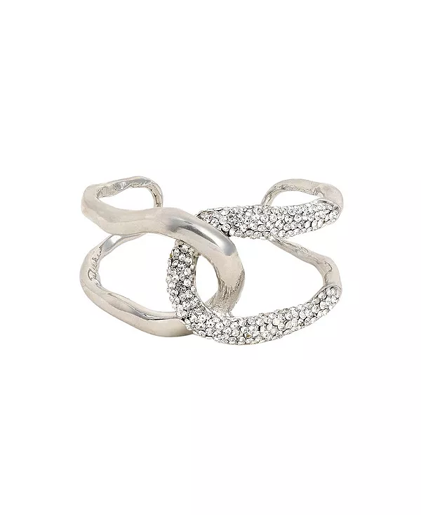 

Женский браслет-манжета «Оппоста» Sohi, silver