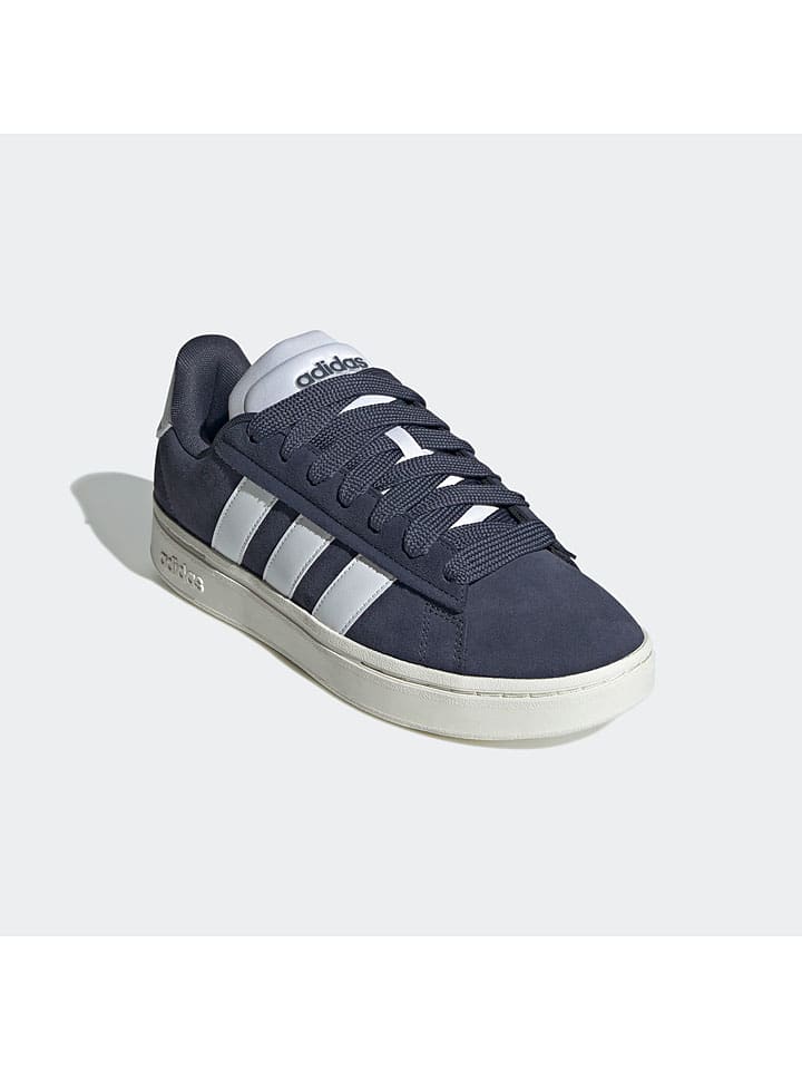 Adidas Темно-синие кроссовки — фото 3