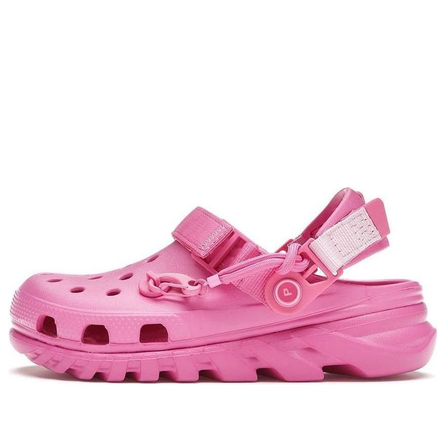 

Сандалии Crocs x Post Malone Duet Max Clog 'Electric Pink', розовый