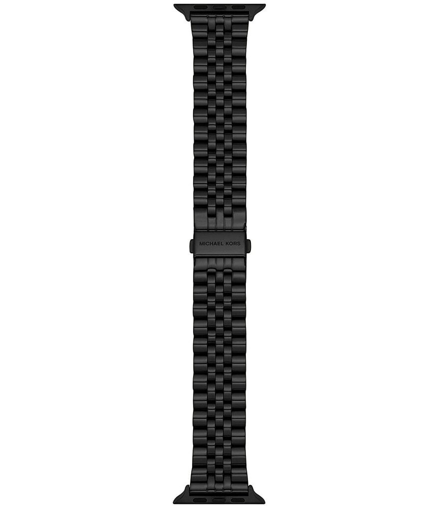 

Мужской черный ремешок Michael Kors из нержавеющей стали для Apple Watch, черный