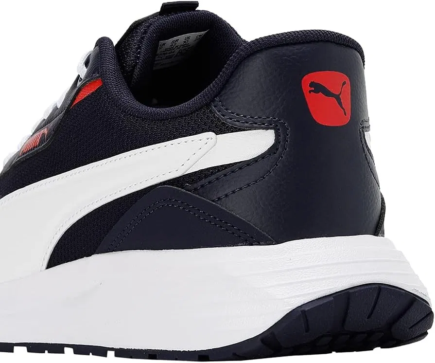 Мужские кроссовки PUMA Runtamed Plus, Puma Navy Puma White For All Time Red — фото 4