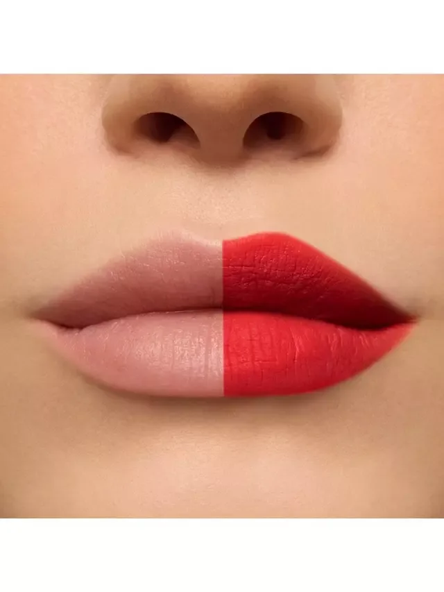 Помада L'Absolu Rouge Drama Matte Lasting Comfort с матовым пудровым финишем Lancôme, 158 — фото 4