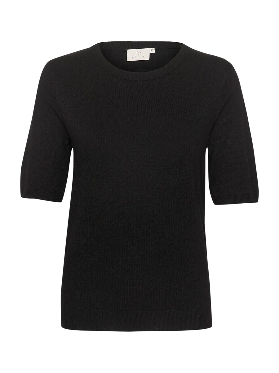 

Тонкий вязаный свитер Kaffe Sweater Lizza, черный