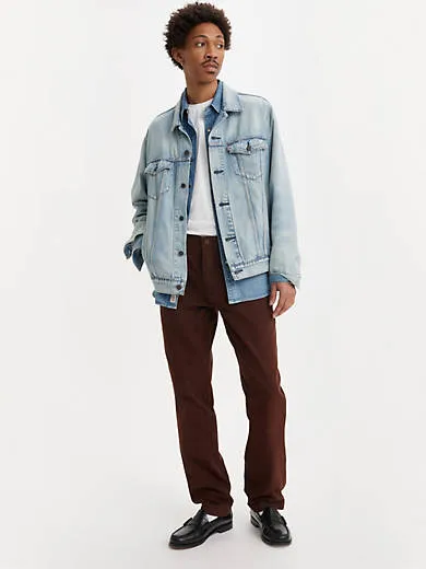 

Аутентичные мужские брюки прямого кроя Levi's xx Chino, коричневый