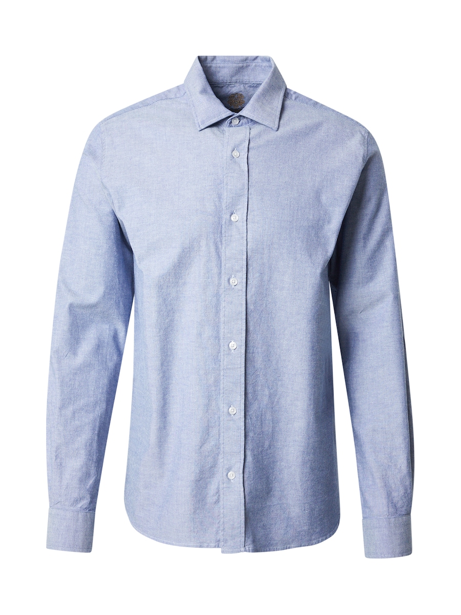 

Рубашка Slim Fit на пуговицах MOS MOSH, светло-голубой