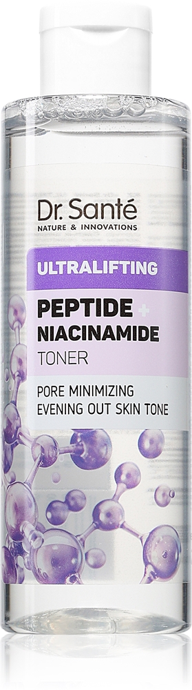 

Ультралифтинговый увлажняющий тоник с пептидом и ниацинамидом для зрелой кожи Dr. Santé, 200 мл