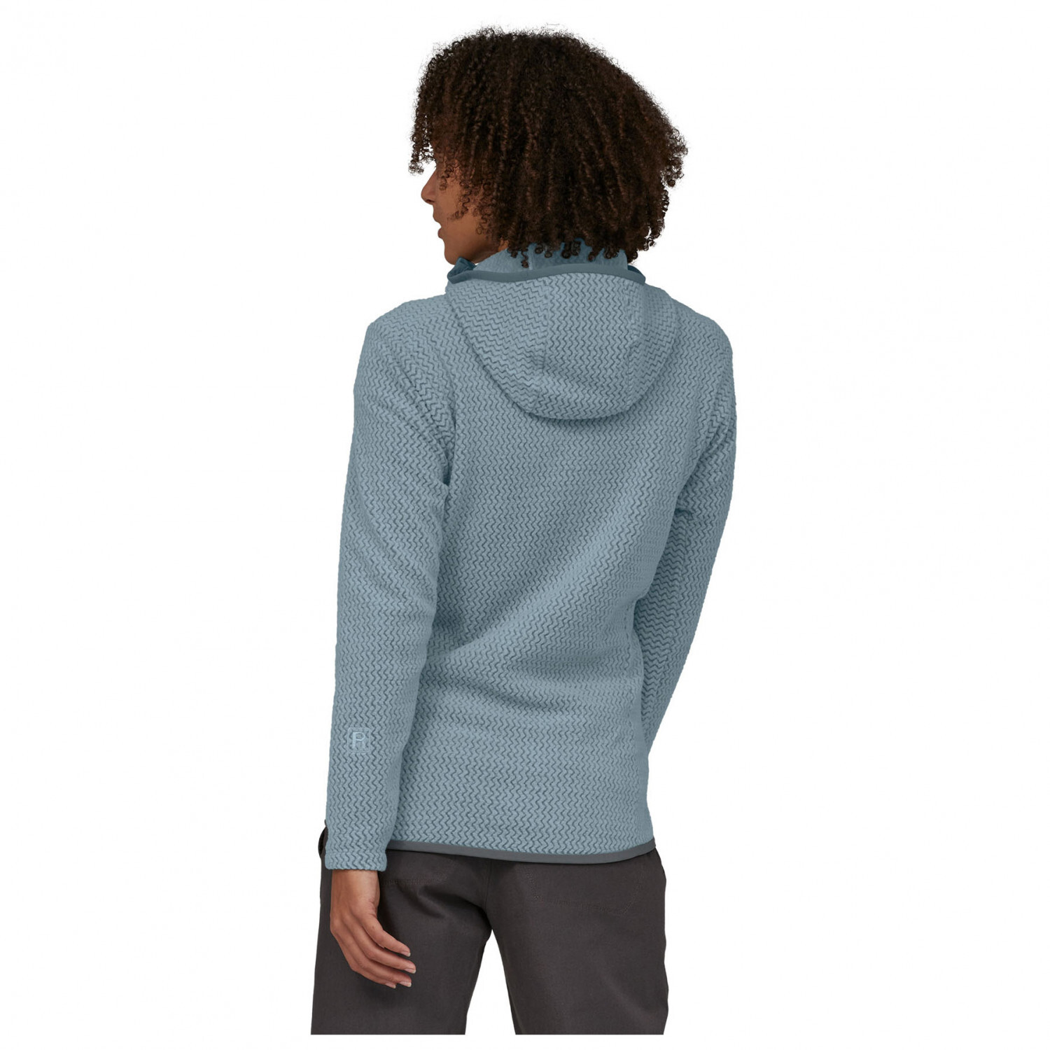 Флисовая жилетка Patagonia Women's R1 Air Full Zip Hoody, черный — фото 3