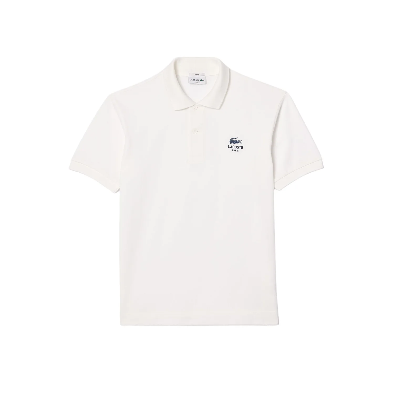 Поло с принтом LACOSTE, 70v/белый