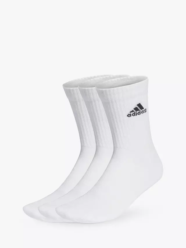 

Носки adidas Cushioned Crew 3 шт, цвет white/black