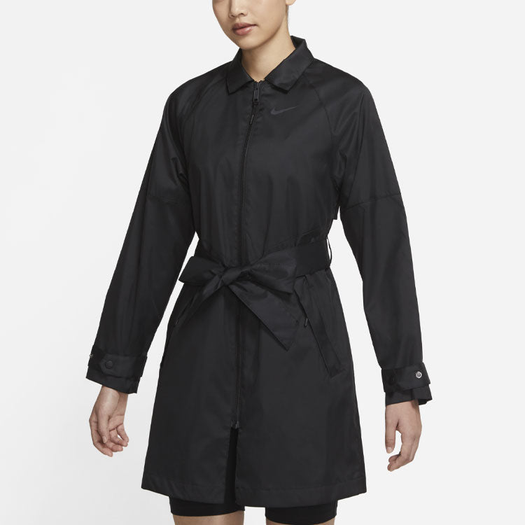 Футболка (WMNS) AS W Nike Sportswear TRND WVNS JKT Jacket WR TRNC Black — фото 3