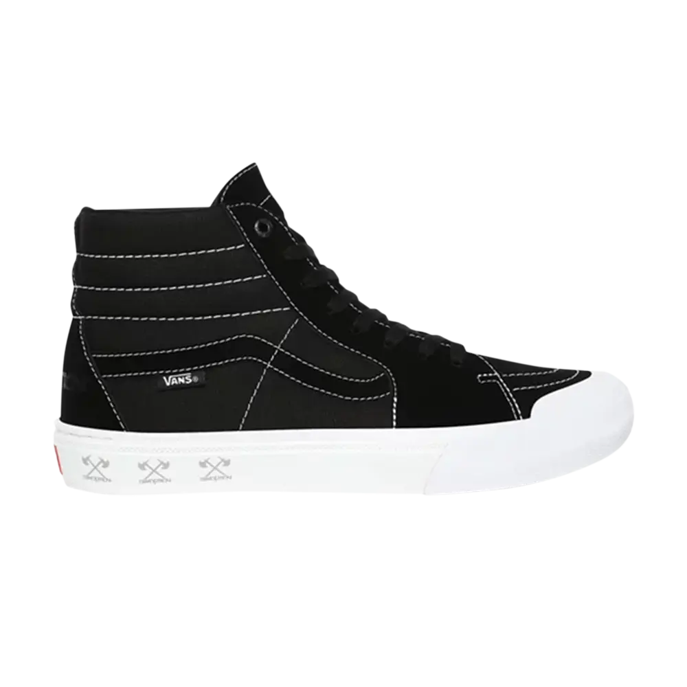 

Кроссовки Demolition x Sk8-Hi Pro BMX Vans, черный