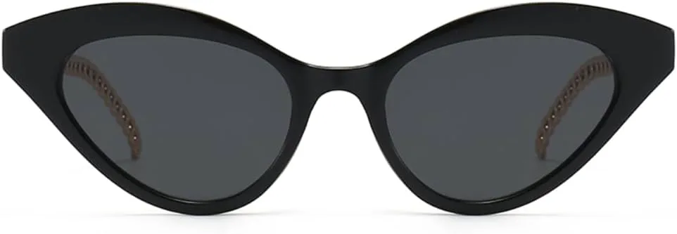 

Солнцезащитные очки с защитой UV400 | Компактная легкая оправа, цветные линзы | Для женщин и мужчин, для занятий спортом на открытом воздухе и вождения DSVIGF, White