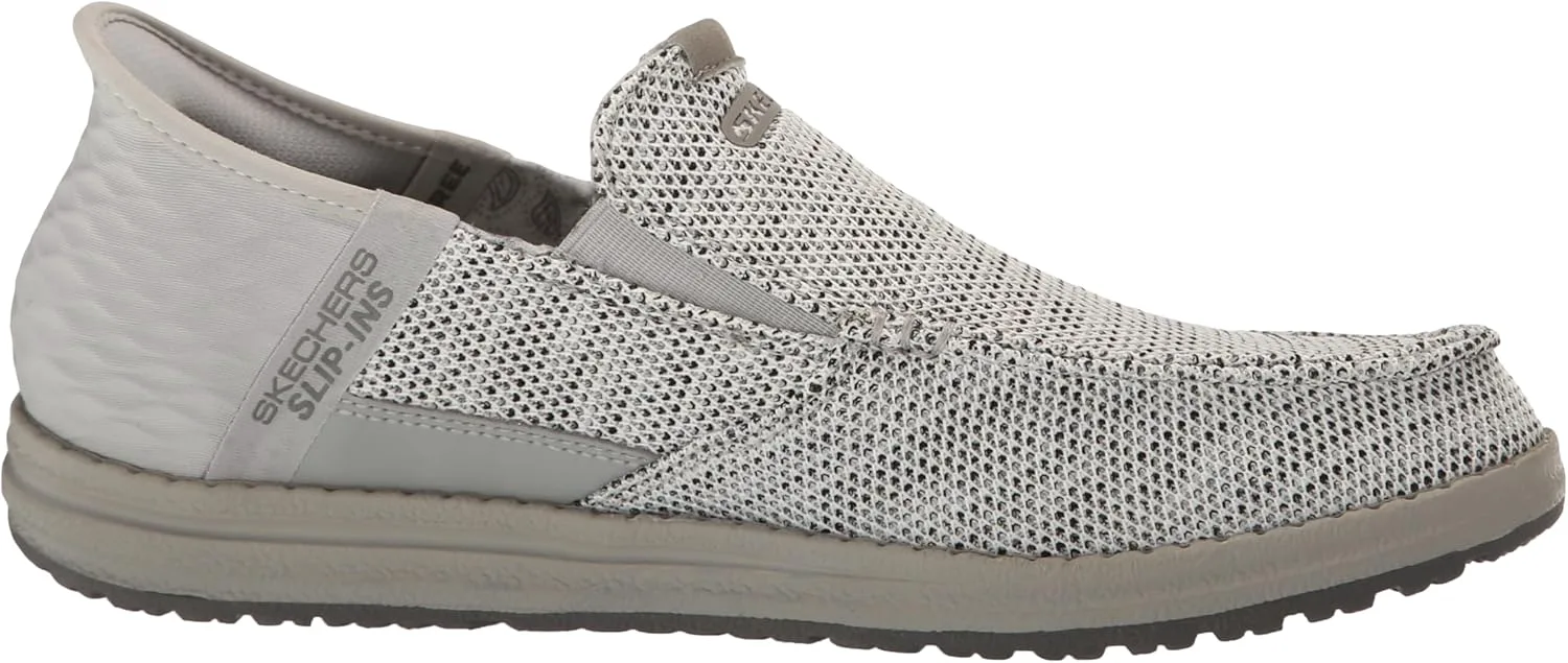 Лоферы Skechers USA Men's Mens 210840, серый — фото 3
