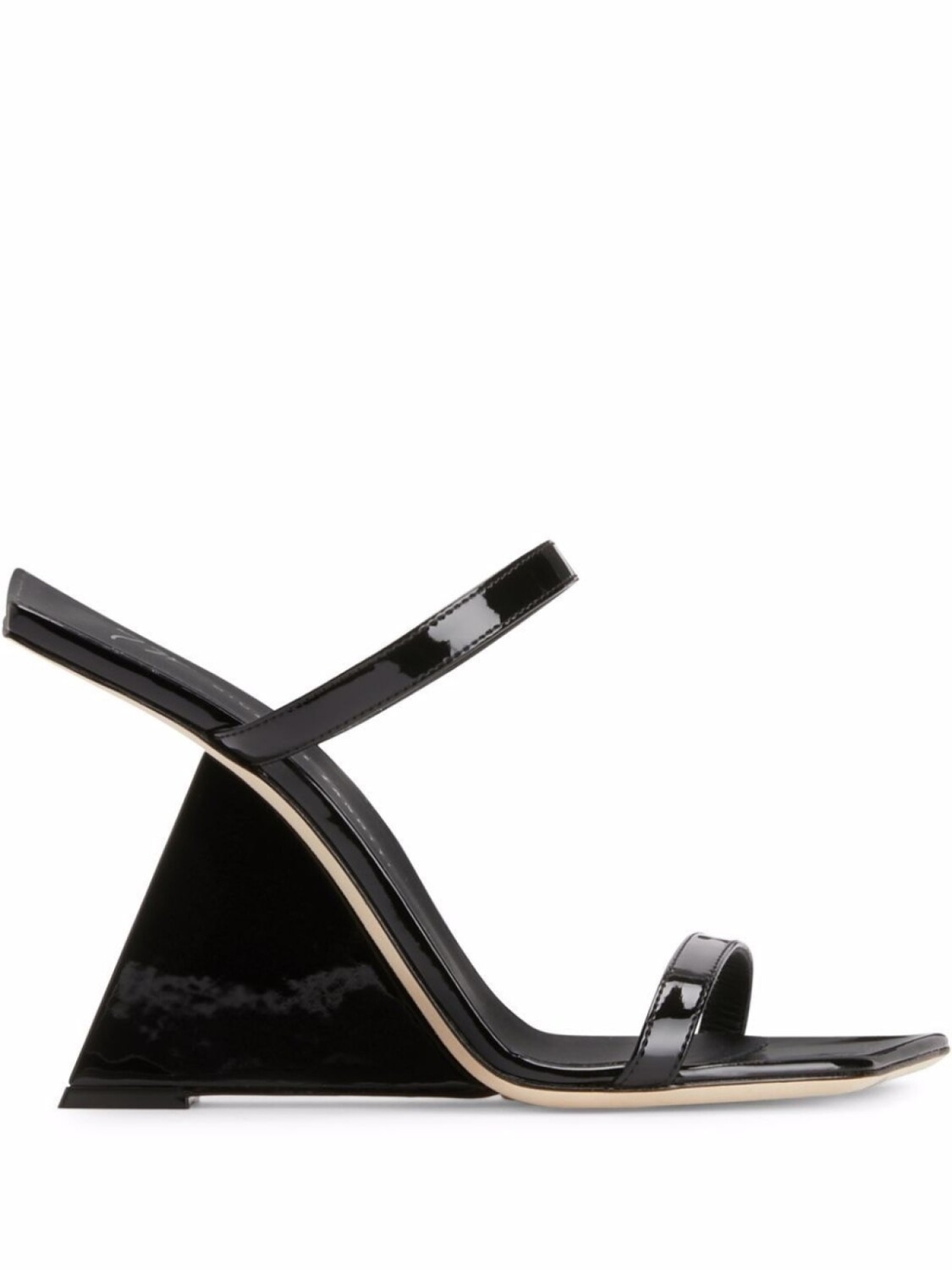 

Giuseppe Zanotti босоножки Lilii Borea на танкетке, черный