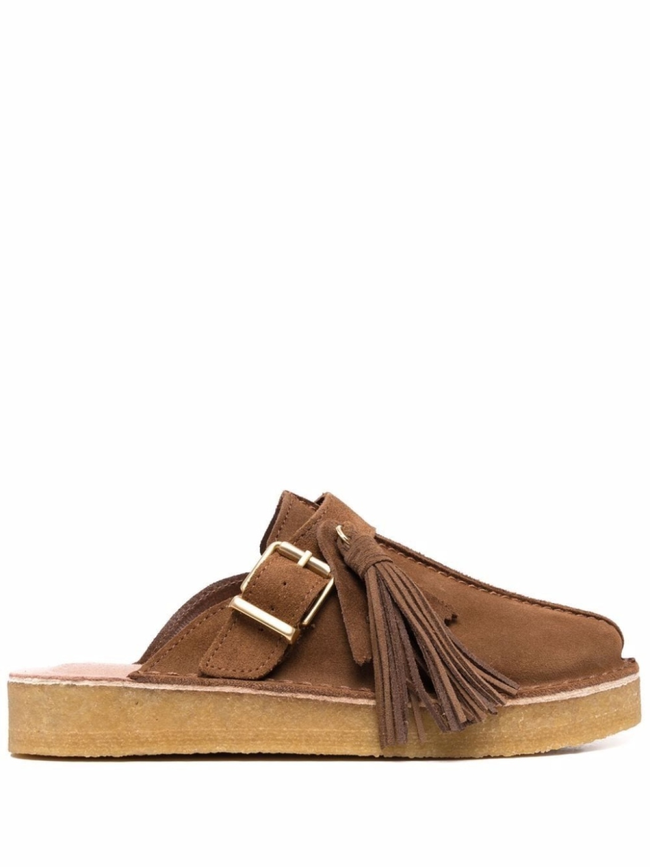 Мюли без застежки Clarks Originals, коричневый