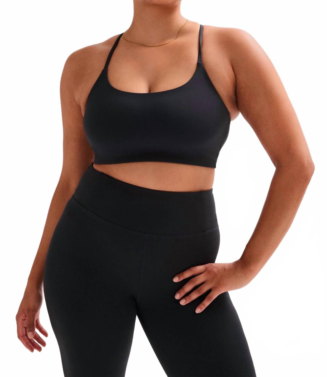 

Бюстгальтер Juliet черный Girlfriend Collective