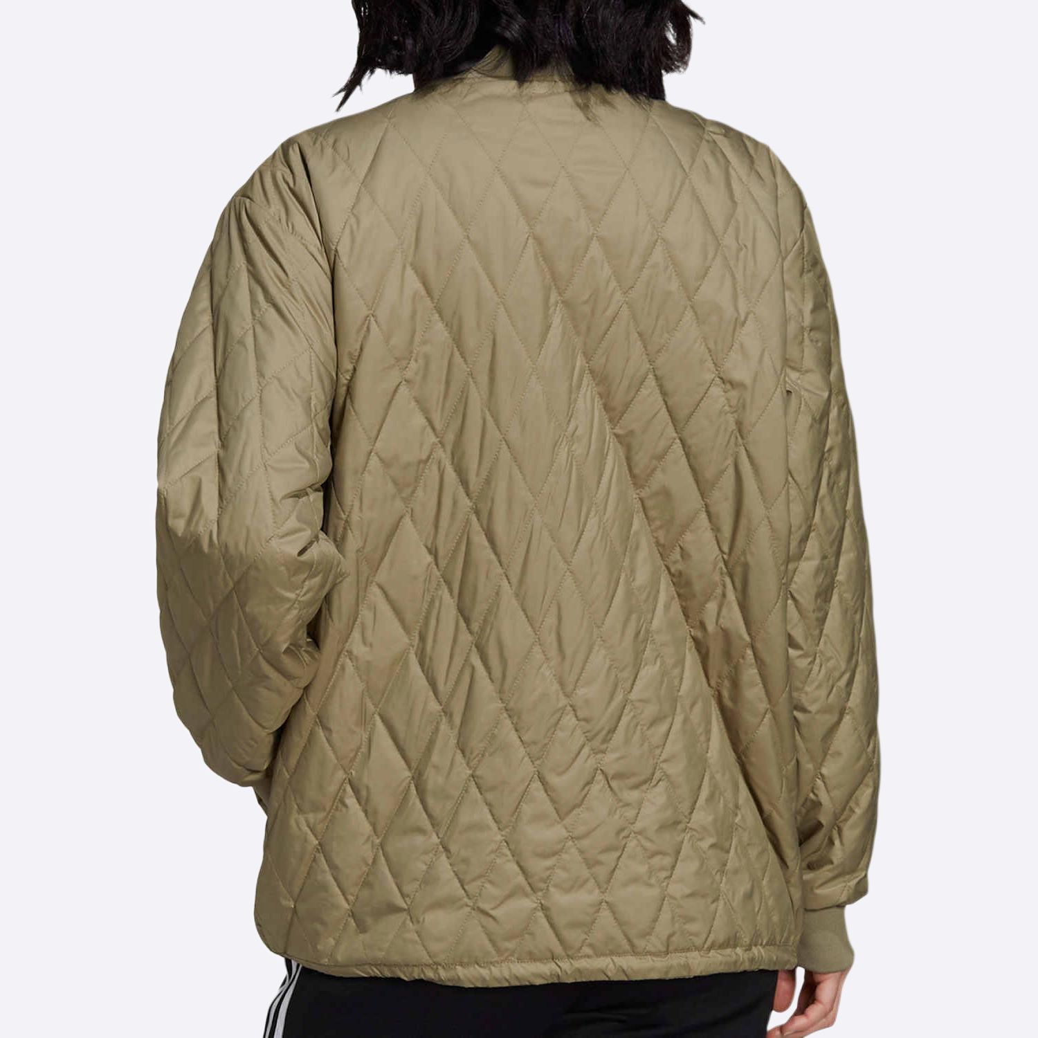 Adidas Originals Куртка женская зеленая, Green — фото 4