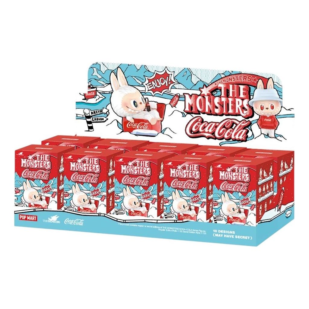 

Лабубу Pop Mart x Coca-Cola The Monsters Labubu Figure Sealed Case (10 Blind Boxes)