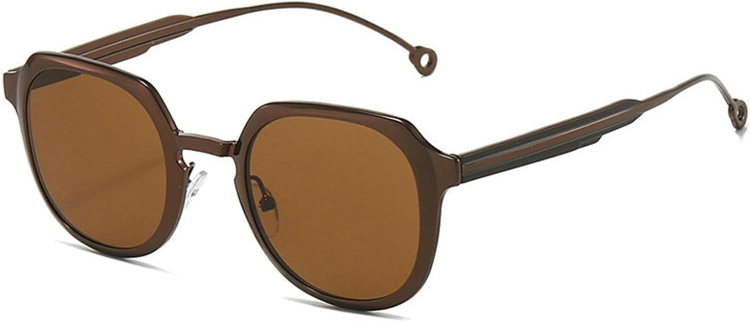 

Willochra Модные солнцезащитные очки Polygon Round для женщин, модель 2025, роскошные винтажные очки в стиле панк с металлической оправой. Модные солнцезащитные очки для женщин, C3