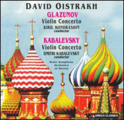 

CD диск Glazounov / Kabalevsky / Oistrakh / Ussr Sym Orch: Violin Concertos