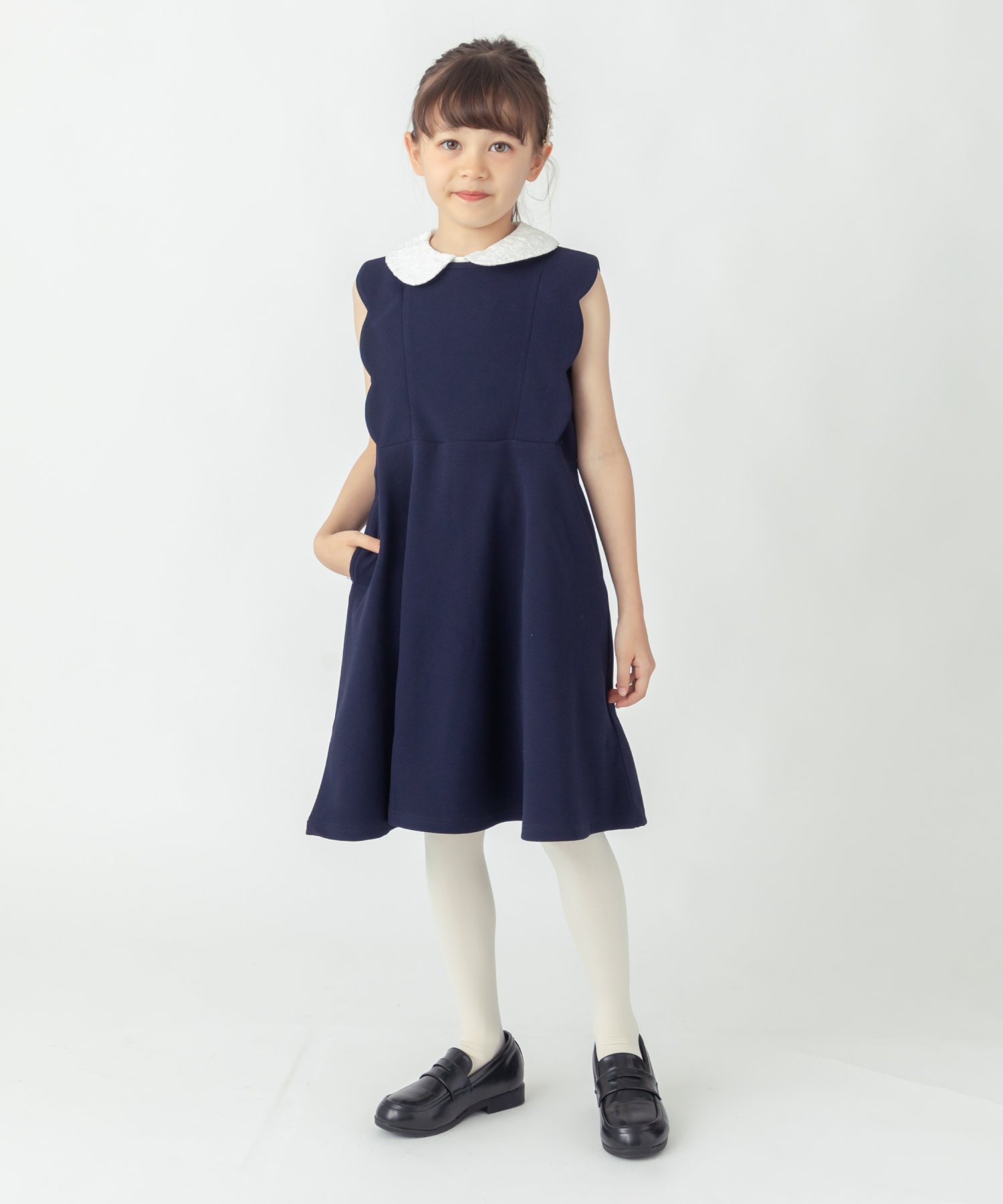 Комплект курток с волнистым краем Ever Closet, Navy — фото 4
