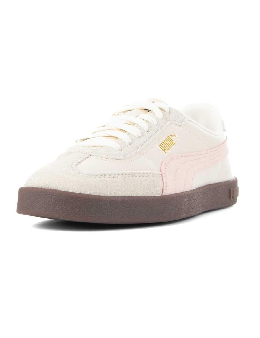 Женские кроссовки Puma Club II бежевого цвета — фото 3