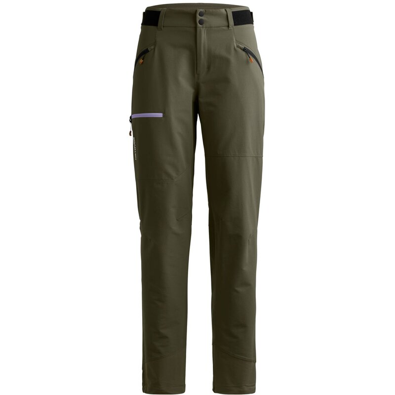 

Брюки софтшелловые Hose seceda Ortovox, цвет dark wild herbs