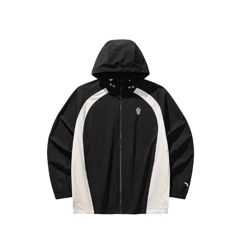 

ANTA Куртка баскетбольная коллекция Irving унисекс, Basic Black/Mud Gray