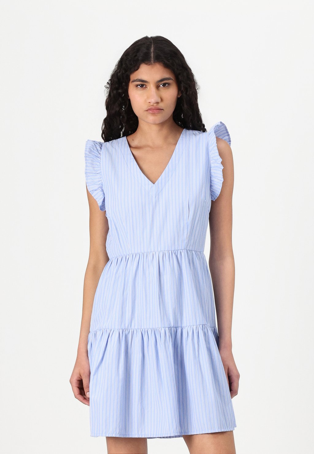 

Повседневное платье VMFANNI SHORT Vero Moda, светло-голубой
