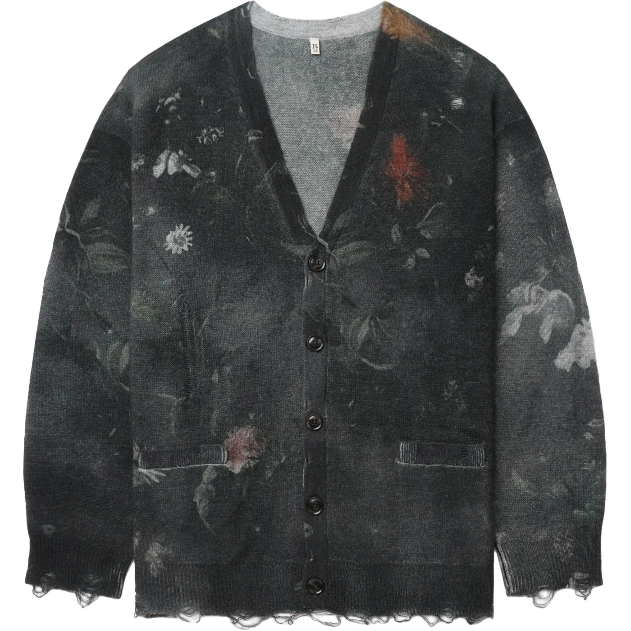 

Трикотажная футболка мужская черная R13