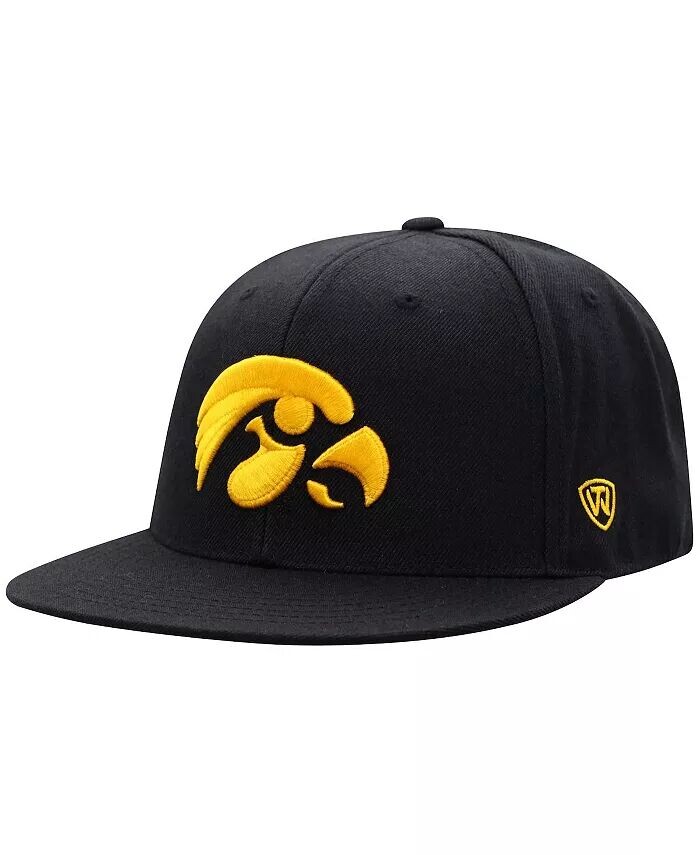 

Мужская черная приталенная шляпа цвета Iowa Hawkeyes Team Top Of The World