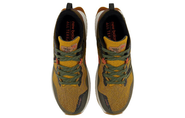 Кроссовки свежая пена x hierro v7 New Balance, желтый — фото 4