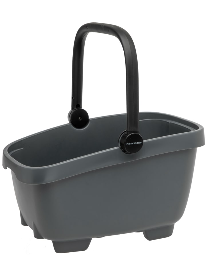 

New Looxs Велосипедная корзина Clipper Racktime серого цвета