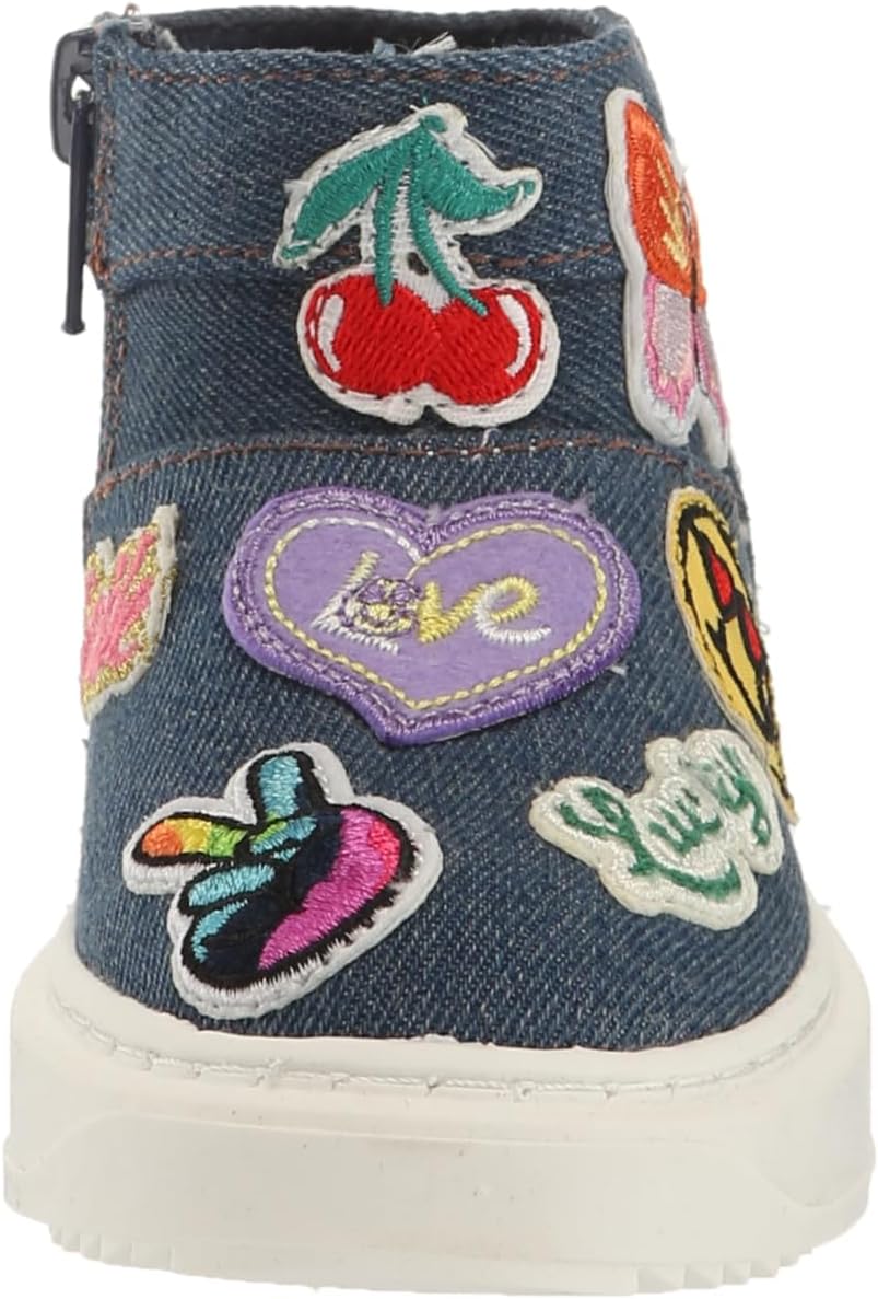 Детские модные ботинки Steve Madden Bilie, Denim — фото 2