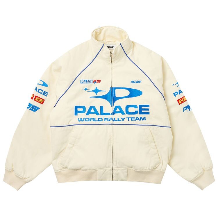 

Куртка Palace Pally Rally Jacket Off White, кремовый