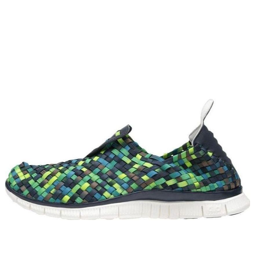 

Кроссовки Nike Free Woven 4.0 'Obsidian' 633230-443, зеленый